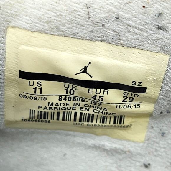 Nike Air Jordan 4 Retro 2016 White Cement Men\'s Sneakers 840606-192 US 11 main image 7
